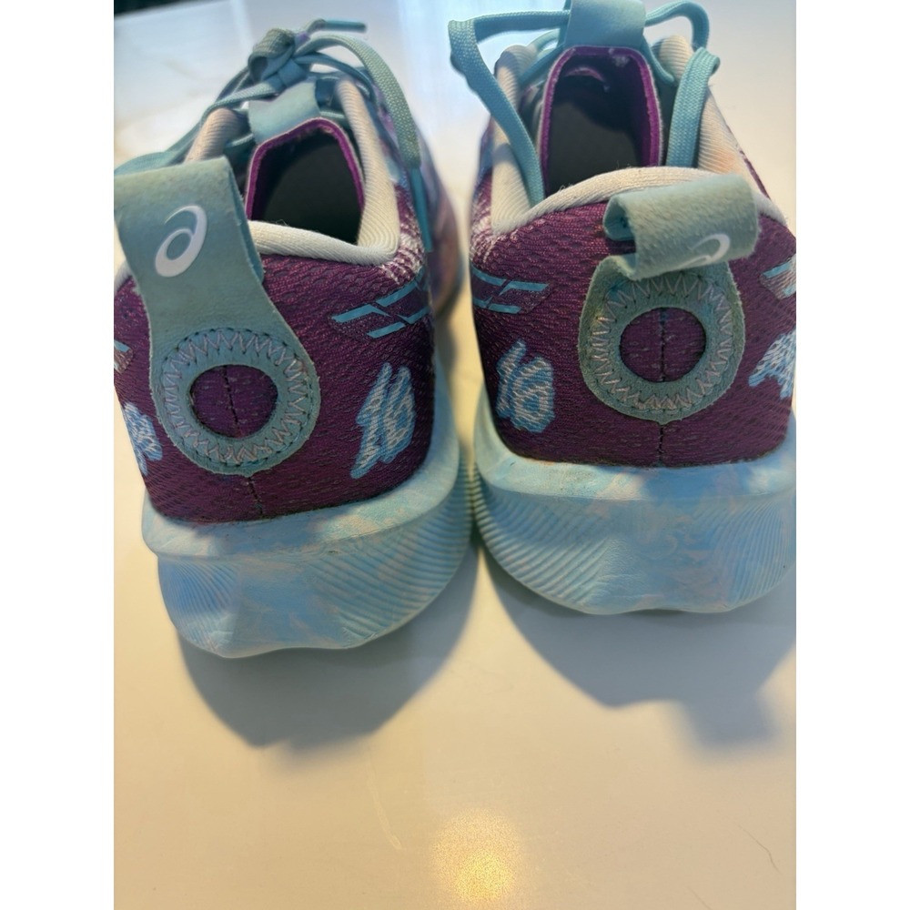 ASICS Noosa Tri 16 Women's Size 8 Running Shoes Bold Magenta Turquoise - Picture 5 of 10